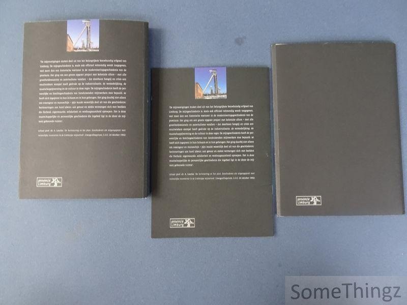 Van Doorslaer, Bert. - Koolputterserfgoed : een bovengrondse toekomst voor een ondergronds verleden. [3 delen: boek, brochure en kaartenmap.]