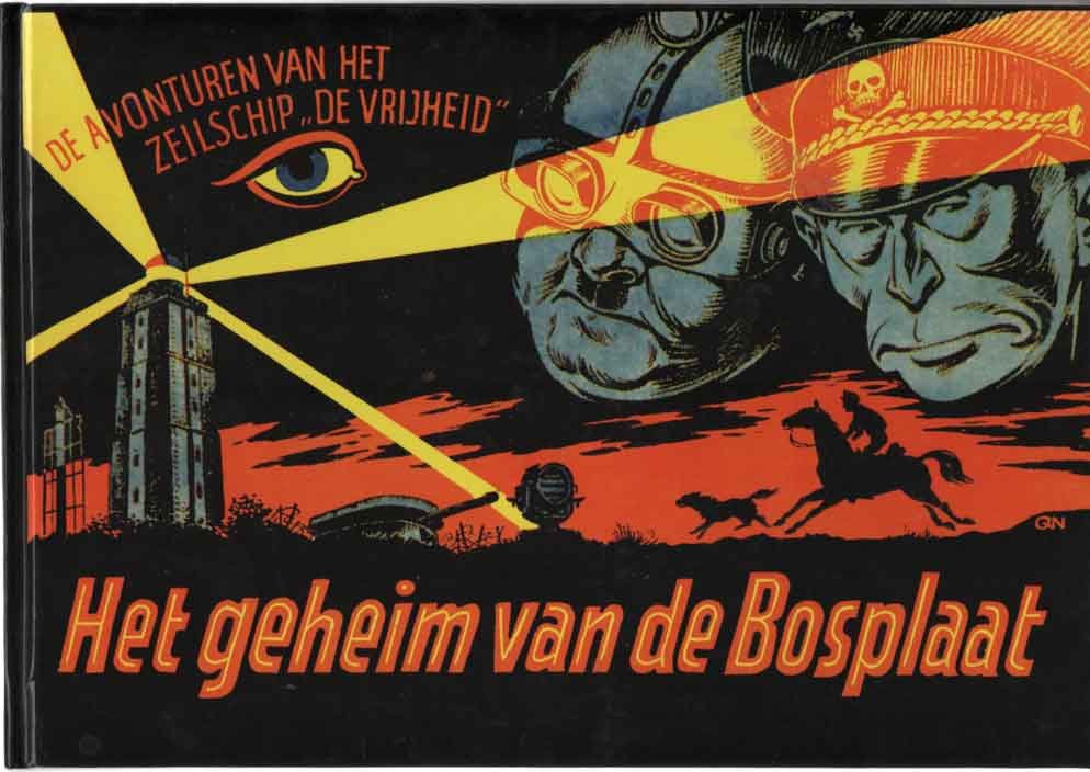 Kuhn, Pieter (QN) - De avonturen van het zeilschip 'De Vrijheid'. Het geheim van de Bosplaat