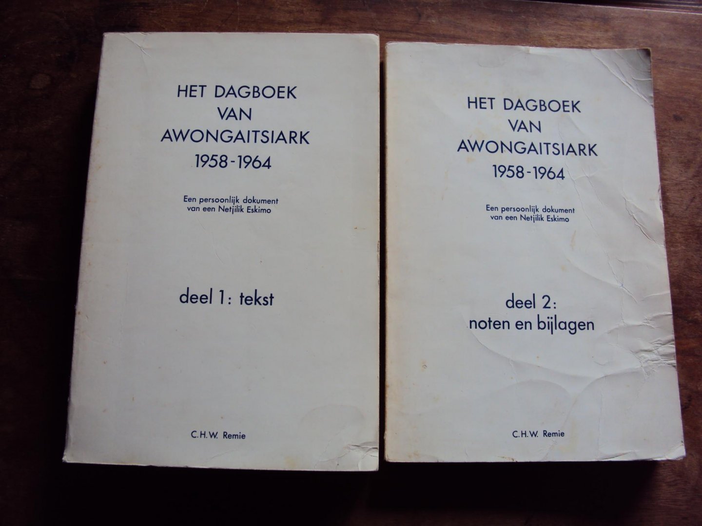 Remie, C.H.W. - Het dagboek van Awongaitsiark 1958-1964. Een persoonlijk dokument van een Netjilik Eskimo
