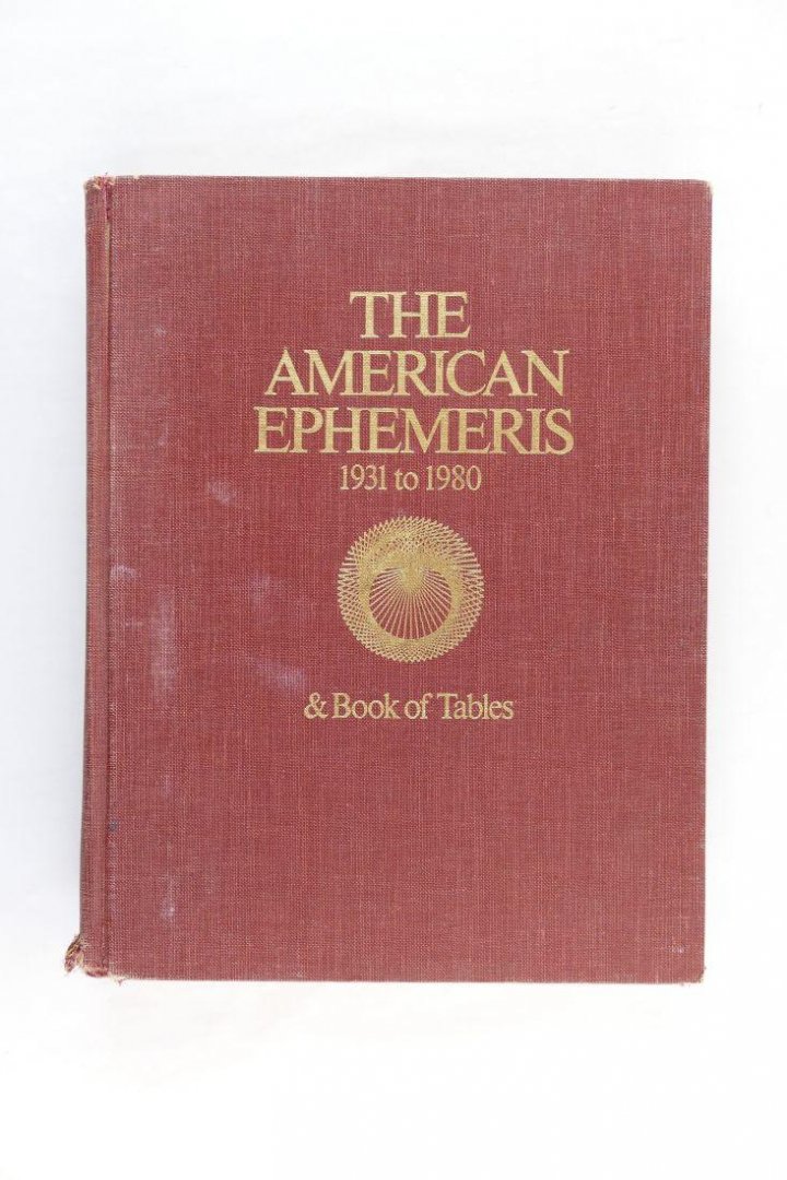 Michelsen, Neil F. - The American Ephemeris 1931 to 1980 & Book of Tables (3 foto's)