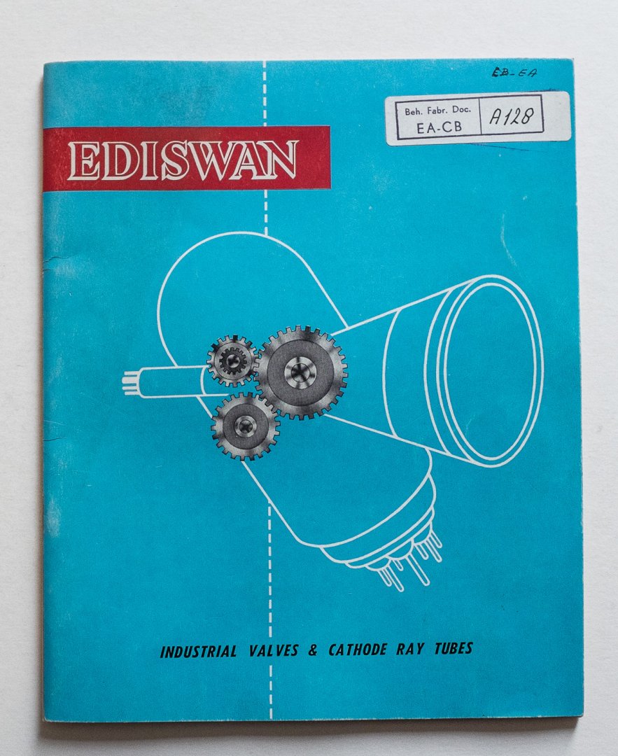  - Ediswan - industrial valves & cathode ray tubes