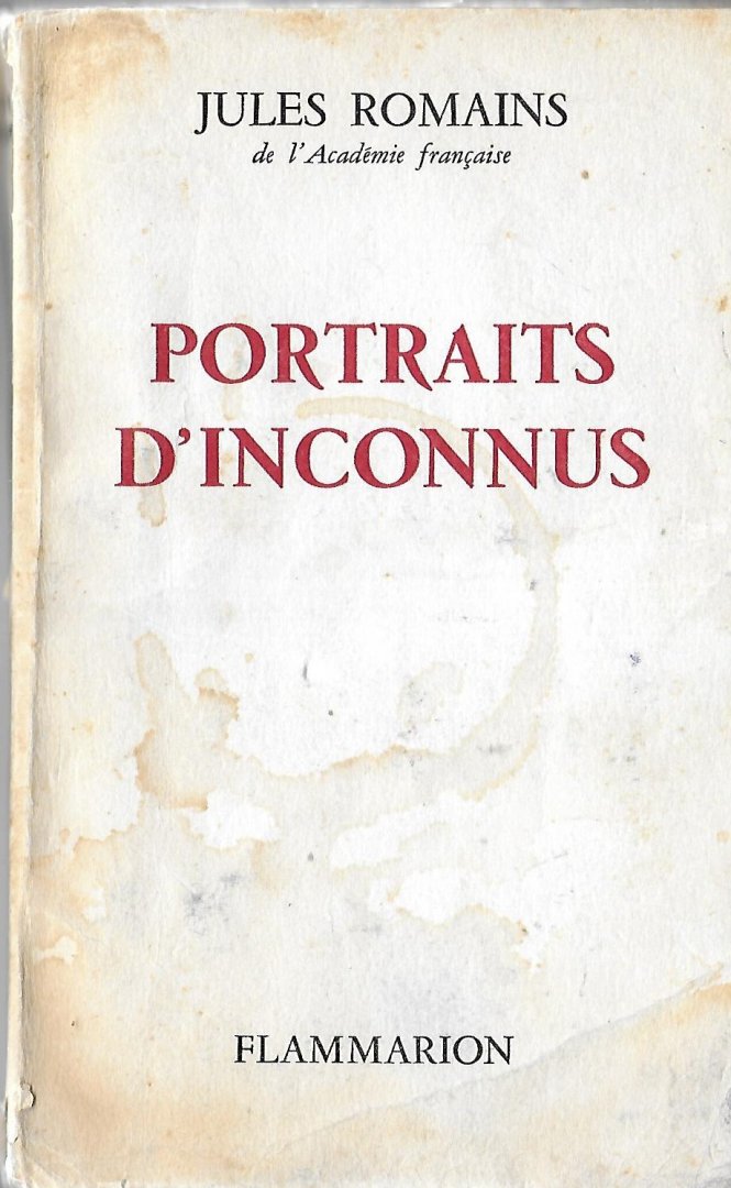 Romains, Jules - Portraits d'inconnus