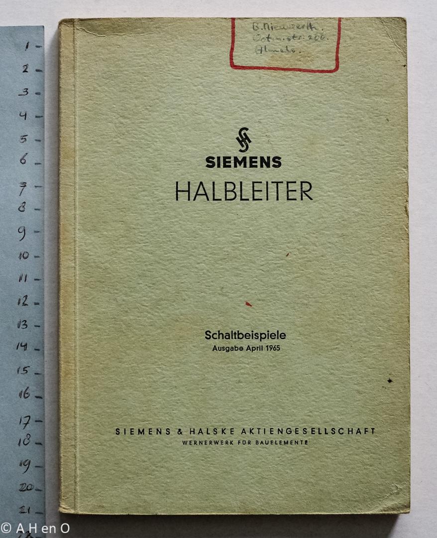 Siemens - Siemens Halbleiter - Schaltbeispiele