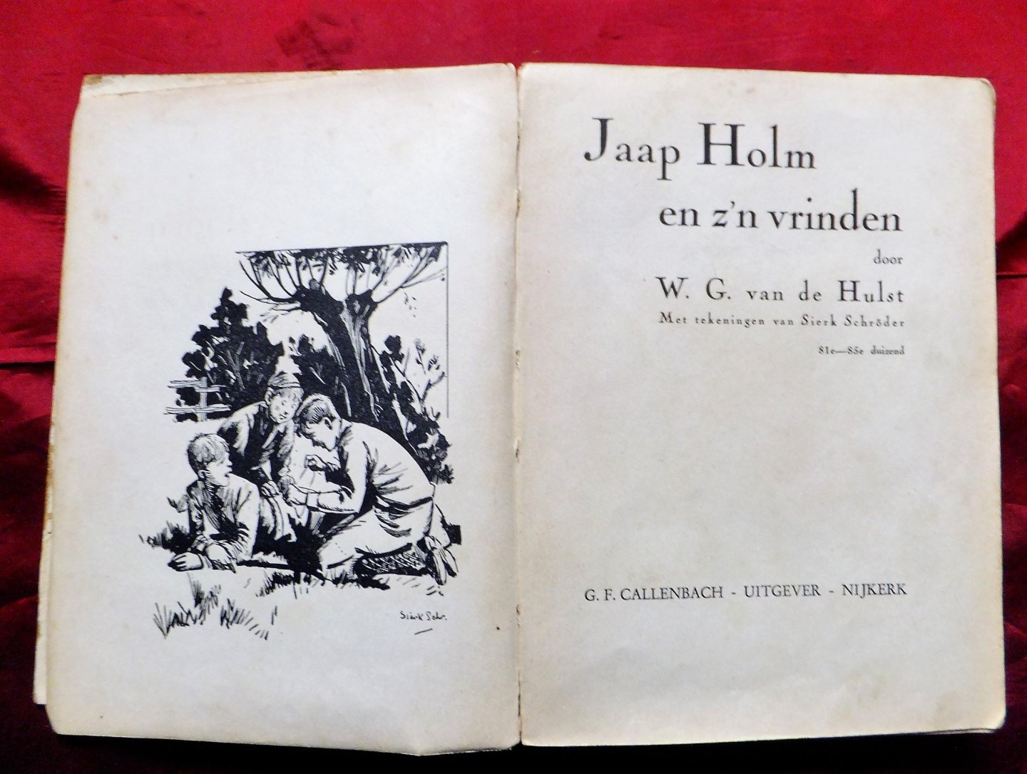 Hulst, W.G. van de - Jaap Holm en z`n vrinden