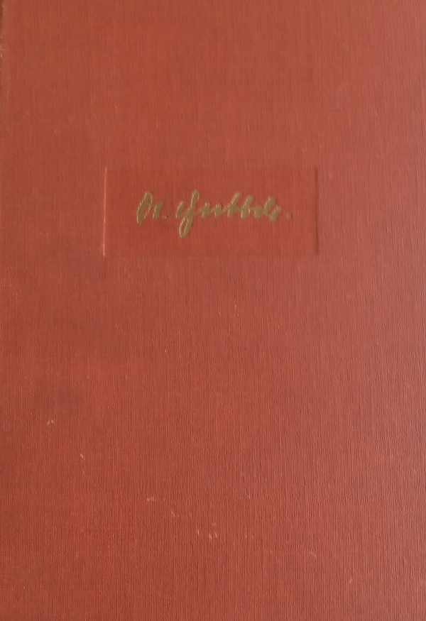 GOEBBELS Joseph - Dagboek van Joseph Goebbels