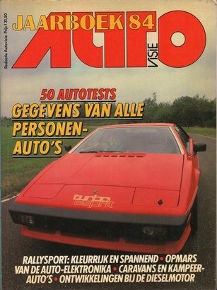 Autovisie - Auto  Jaarboek - 84-1984