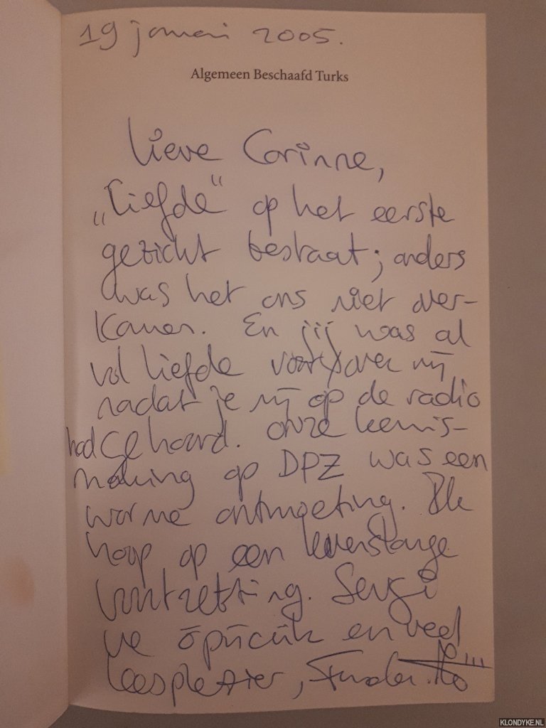 Müjde, Funda - Algemeen Beschaafd Turks: columns *GESIGNEERD*