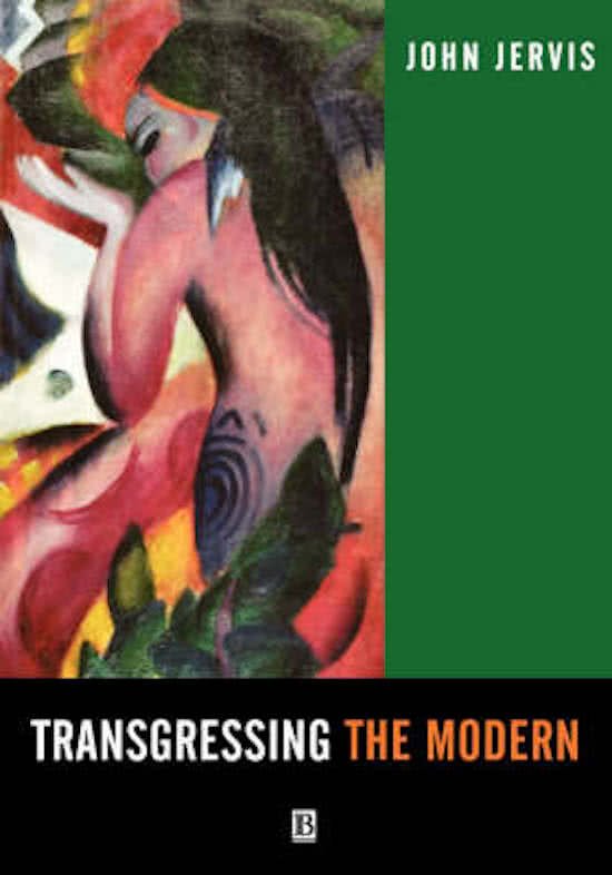 Jervis, John - Transgressing the Modern / Explorations in the Western Experience of Otherness.