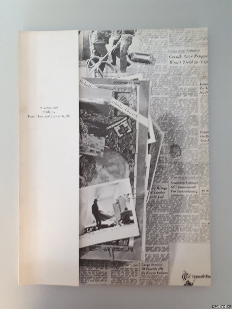 Klein, Edwin & Paul Thek - A Document made by Paul Thek and Edwin Klein