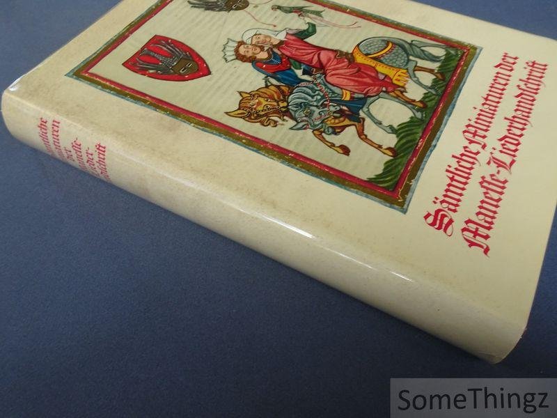 Walther, Ingo F. (Hrsg.) - Sämtliche Miniaturen der Manesse-Liederhandschrift.