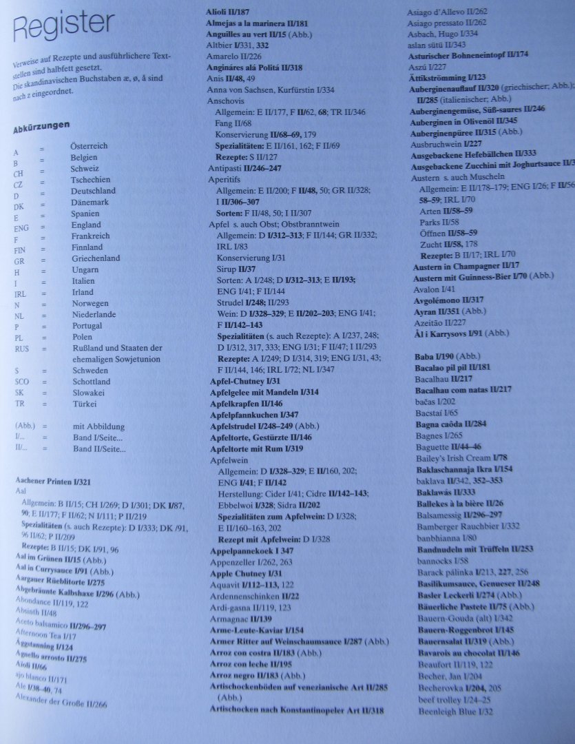  - Culinaria, Europaische Spezialitäten 2 delen