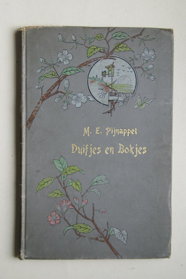 M.E. Pijnappel - Duifjes en Bokjes met 16 pentekeningen door A. Ogterop