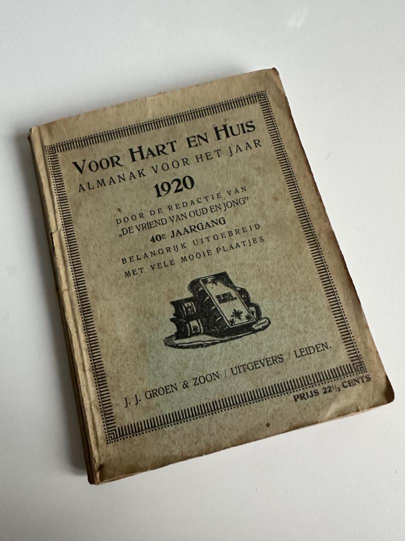  - Voor Hart en Huis, Almanak voor het jaar 1920
