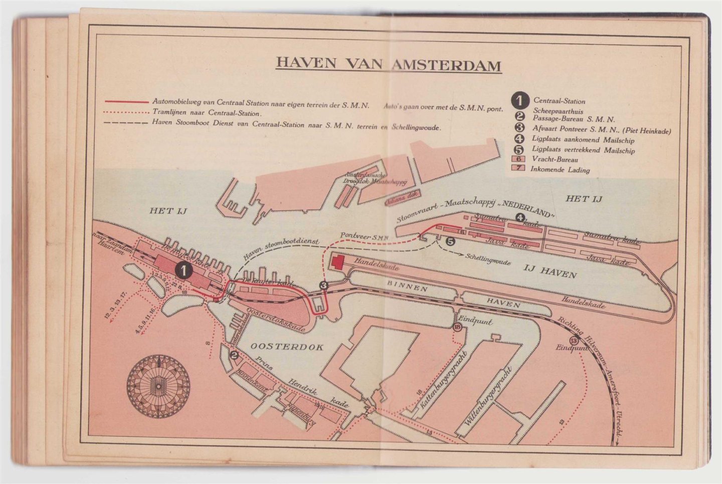 n.n - Reis-atlas der Stoomvaart Maatschappij Nederland (Amsterdam - Batavia)