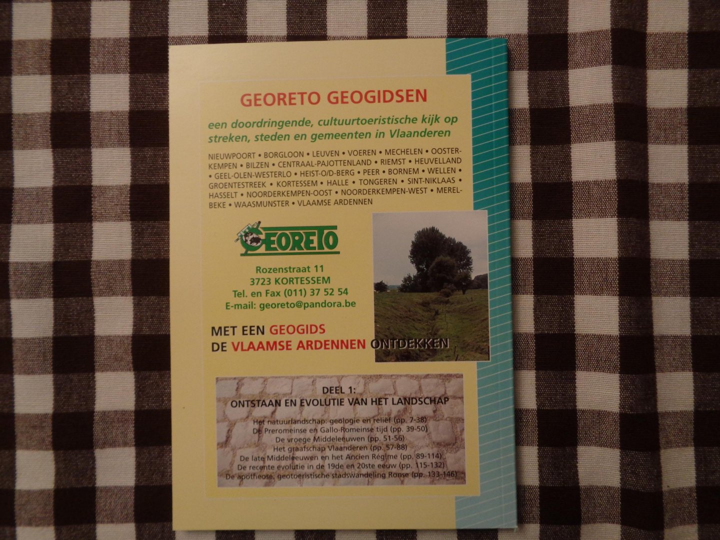 Diriken, P. - Geogids Vlaamse Ardennen