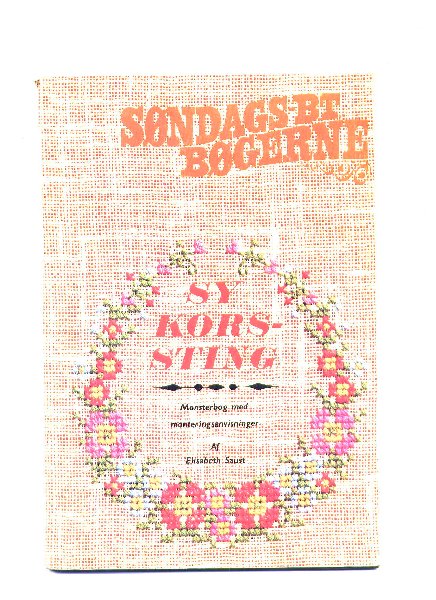 SAUST, ELISABETH - Sondags-BT Bogerne - Sy Kors-Sting