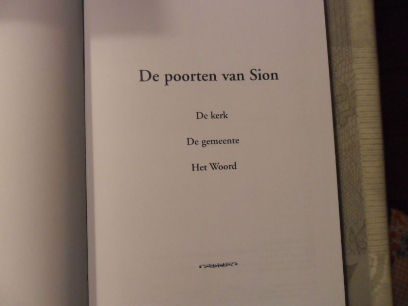 Roos, P. - De poorten van Sion