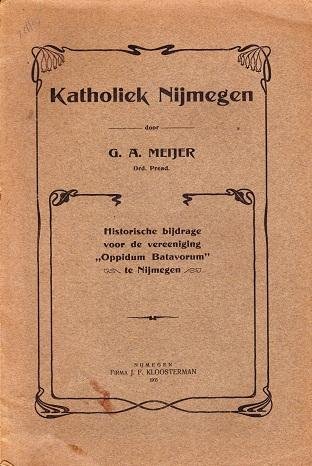G.A. Meijer - Katholiek Nijmegen