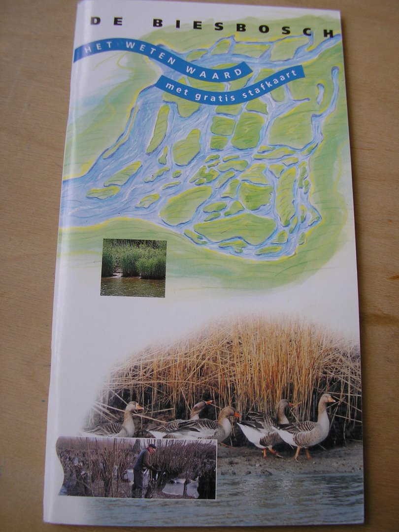 Elsen, Frank van den - De Biesbosch (Het weten waard met gratis stafkaart), info in kleur over historie, flora en fauna en vissen