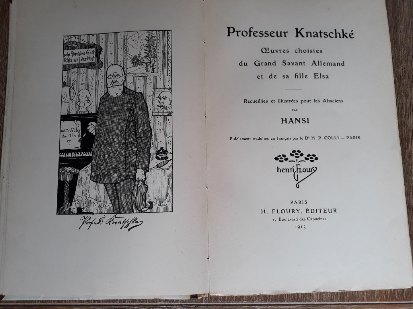  - Professor Knatschké