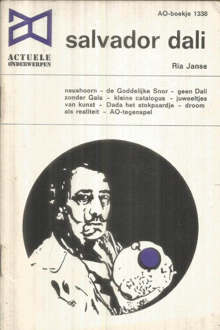 Janse, Ria - Salvador Dali - AO reeks boekje 1338