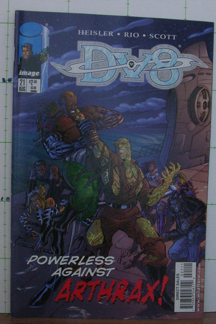 Heisler - Rio - Scott - DV8 - 21 aug - powerless against Arthrax!