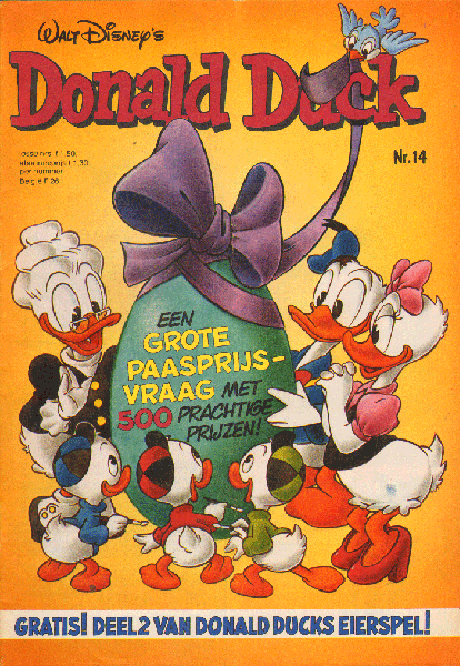 Disney, Walt - Donald Duck 1982 nr. 14, Een Vrolijk Weekblad, goede staat