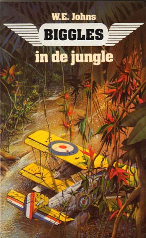 Johns, W.E. - Biggles in de Jungle, 186 pag. paperback, zeer goede staat