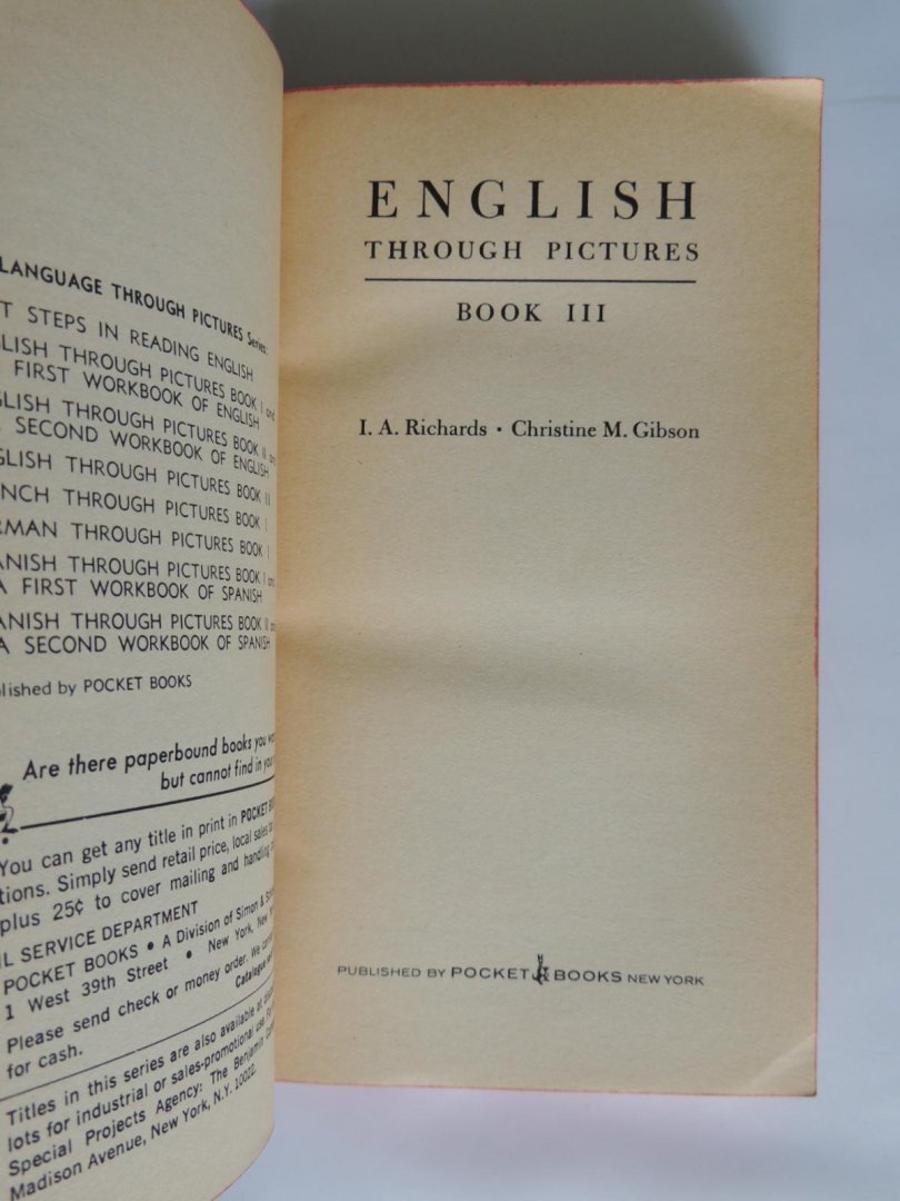 Richards, I.A. & Gibson, Christine - English Through Pictures Book III