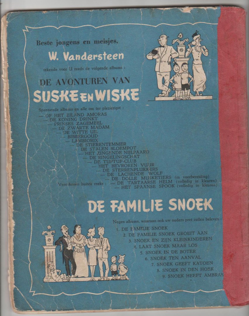 Vandersteen,Willy - Suske en Wiske blauwe reeks De Tartaarse helm 1e druk