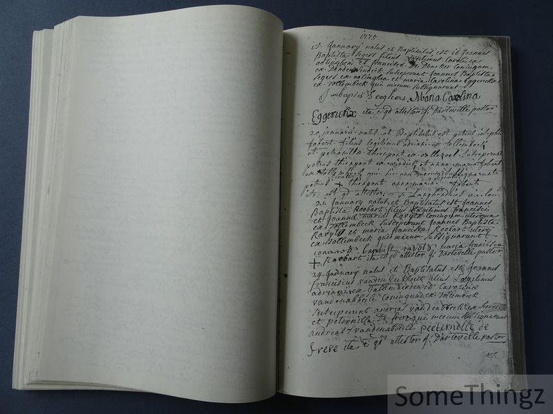 N/A. - Registrum Baptismale Ecclesiae Parochialis de Hembeeke inchoatum mense Octobri 1762 [tot 1783]