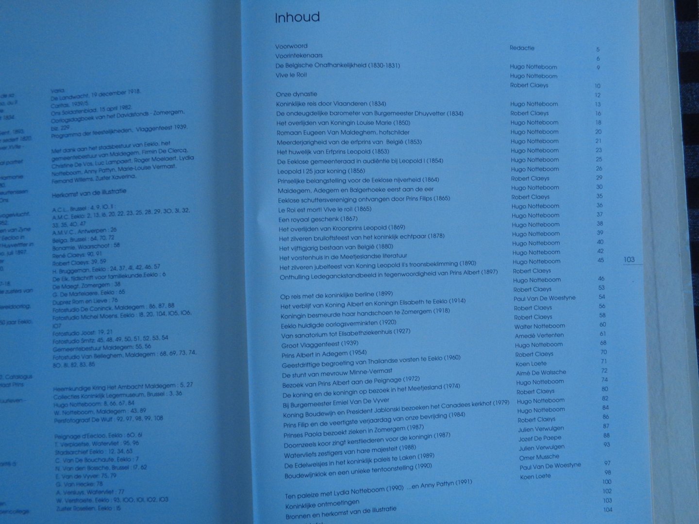 paul van de woestyne -walter notteboom-els goethals - meetjesland koningsboek