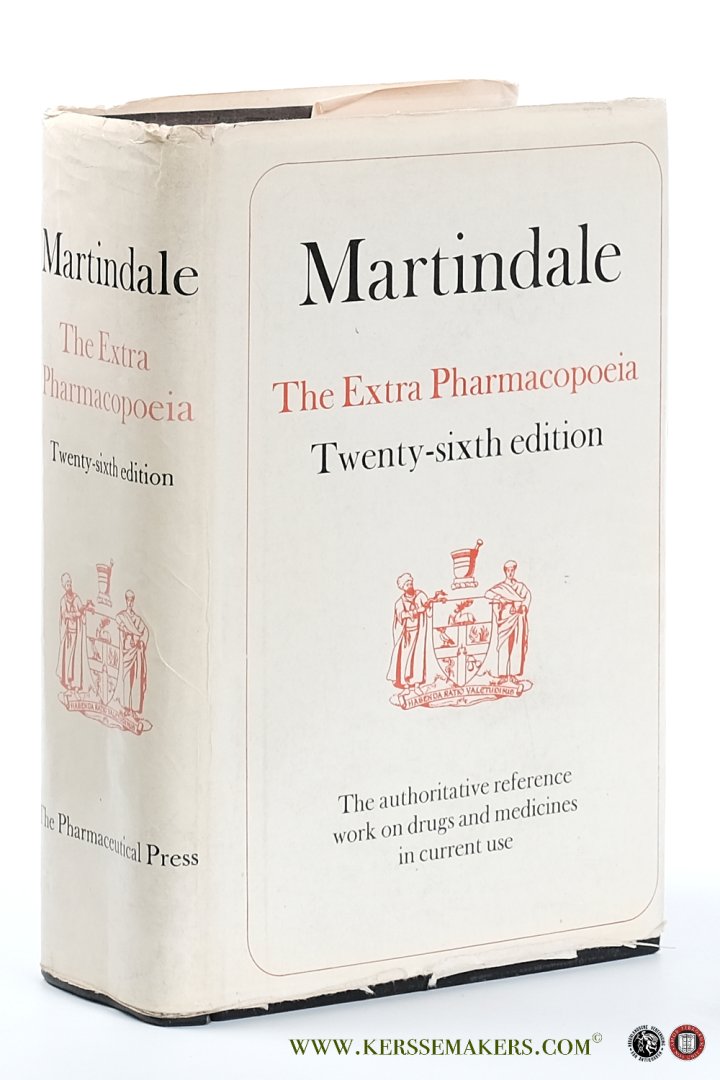 Martindale - Norman W. Blacow / Ainly Wade (eds.). - Martindale. The extra Pharmacopoeia : Incorporating Squire's Companion. Twenty-sixth Edition. The authoritative reference work on drugs and medicines in current use.