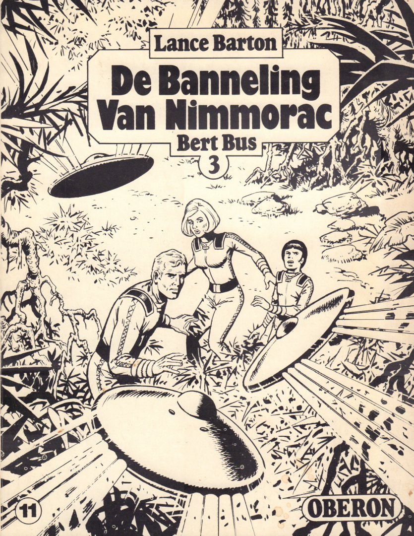 Barton, Lance - Bert Bus 3 - De Banneling van Nimmorac, softcover, goede staat