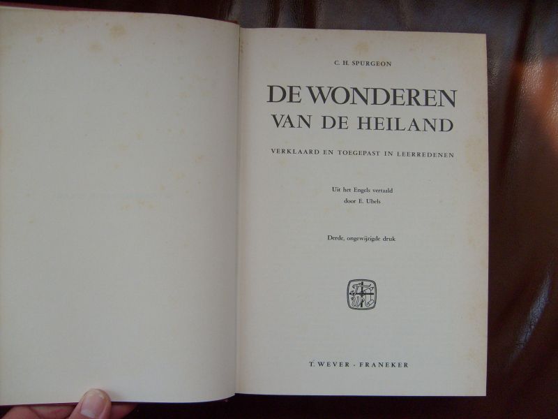 Spurgeon C.H. - De wonderen van de Heiland