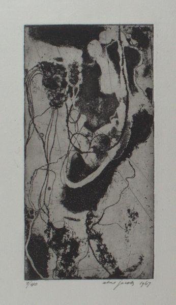 Jacobs, Abas. - Abstracte compositie.