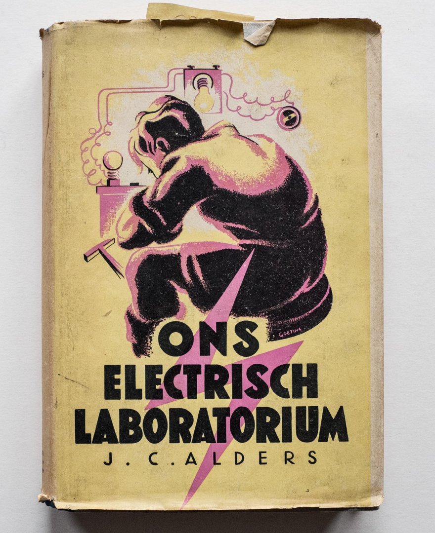 Alders, J.C. - Ons Elektrisch laboratorium - een jongensboek over elektriciteit
