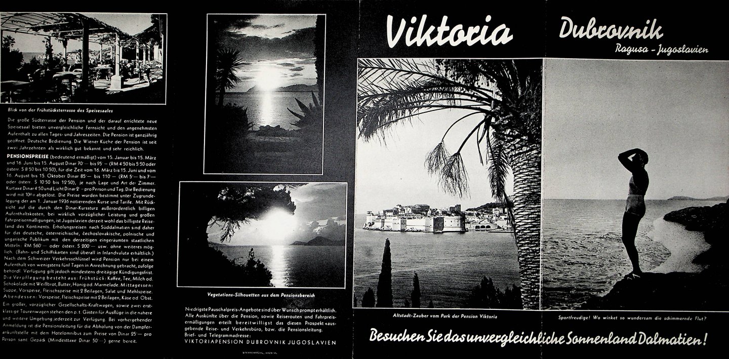  - Viktoria Dubrovnik, Ragusa - Jugoslavien : Besuchen Sie das unvergleichliche Sonnenland Dalmatien