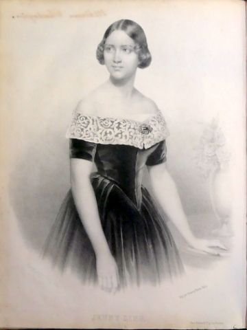 Lind, Jenny (vorgetragen von): - Fleurs des neiges. Album des mélodies favorites de Jenny Lind