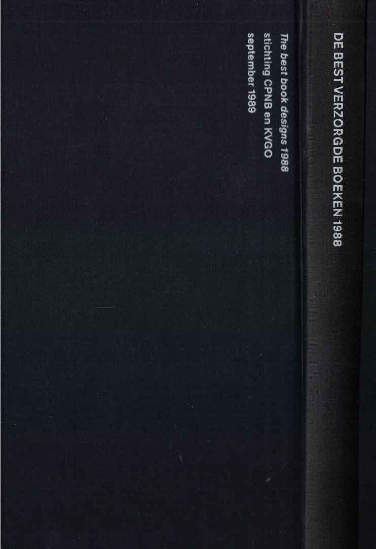 Treebus (juryrapport) - Best verzorgde boeken /  The Best Book Designs 1988