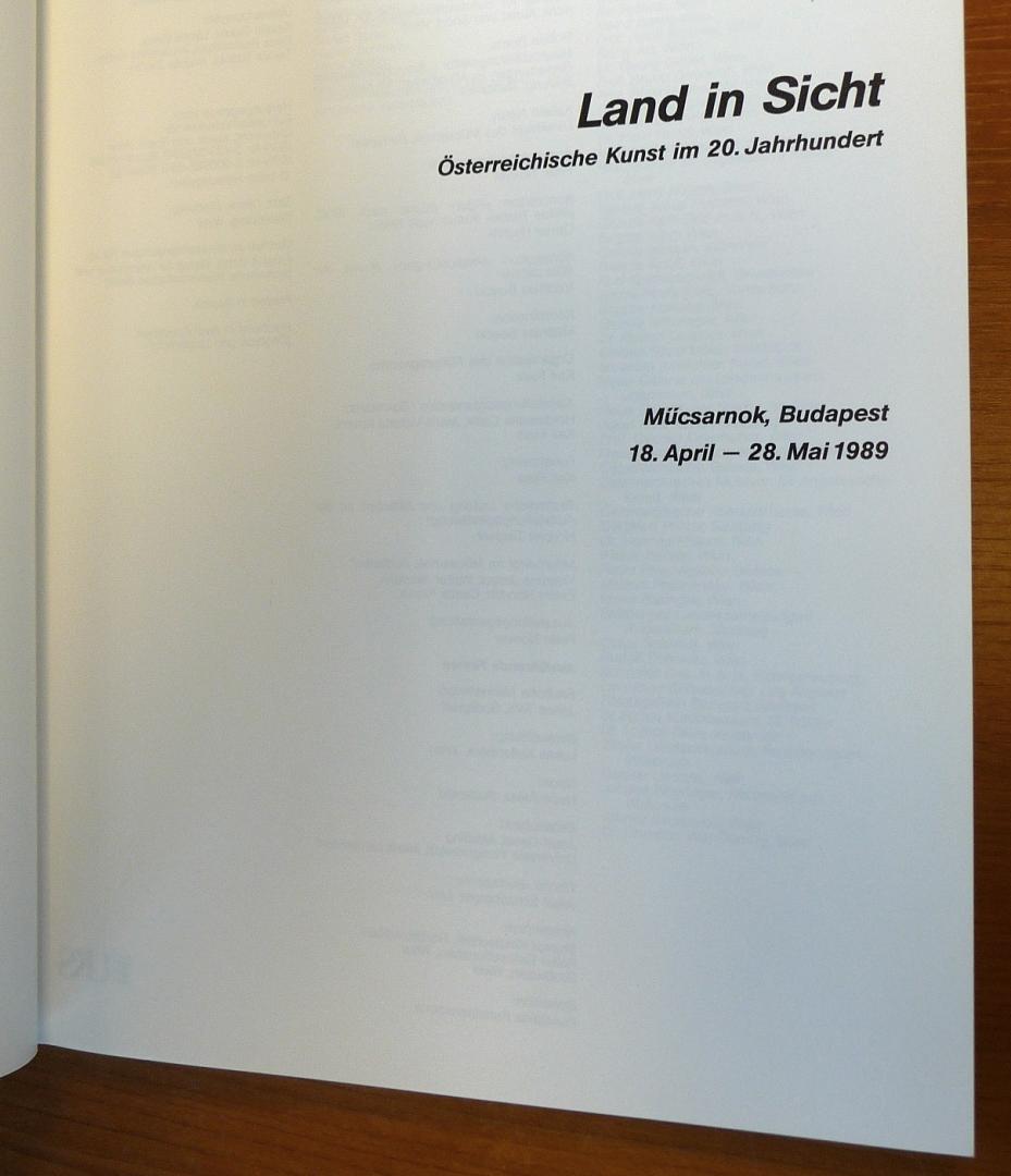 Boeckl, Matthias (red.) - Land in Sicht - österreichische kunst im 20. jahrhundert