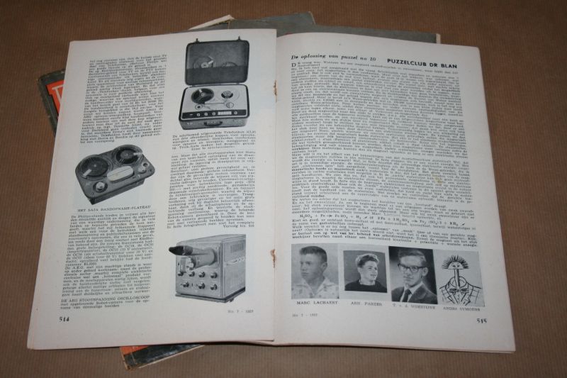  - 4 magazines Radio Bulletin - 1957