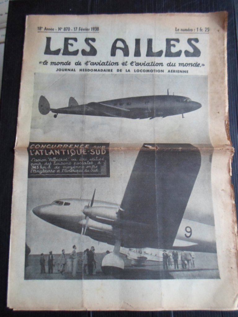  - Les Ailes, Le Monde de l’Aviation et l’Aviation du Monde