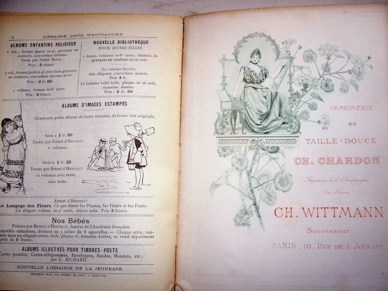 Catalogue - Exposition du Cercle de la Librairie de Paris a l'Exposition du Livre (Amsterdam 1892)