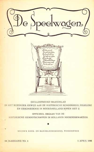 Meijers - De Speelwagen 3e Jaargang No. 4 1 April 1948