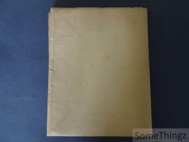 Frans Smits (teks) en Frank Mortelmans (litho's). - Heimwee. (Fragmenten uit een dagboek)
