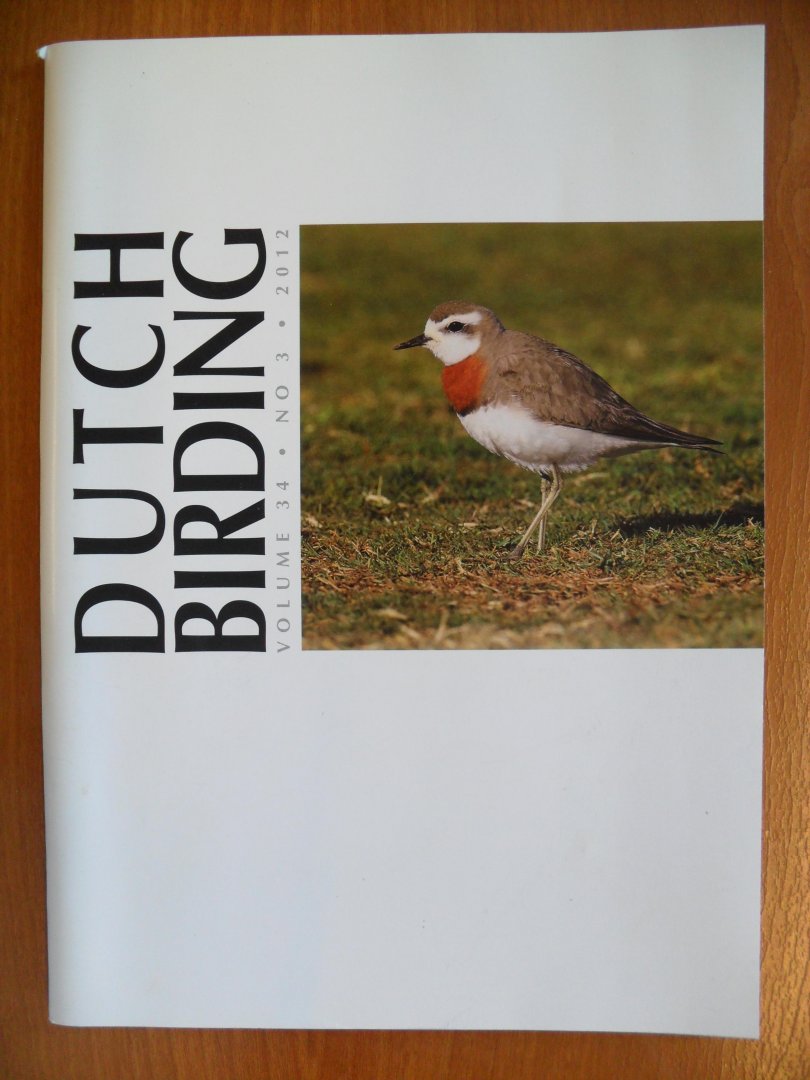 Redactie - Dutch Birding deel 3 - 2012