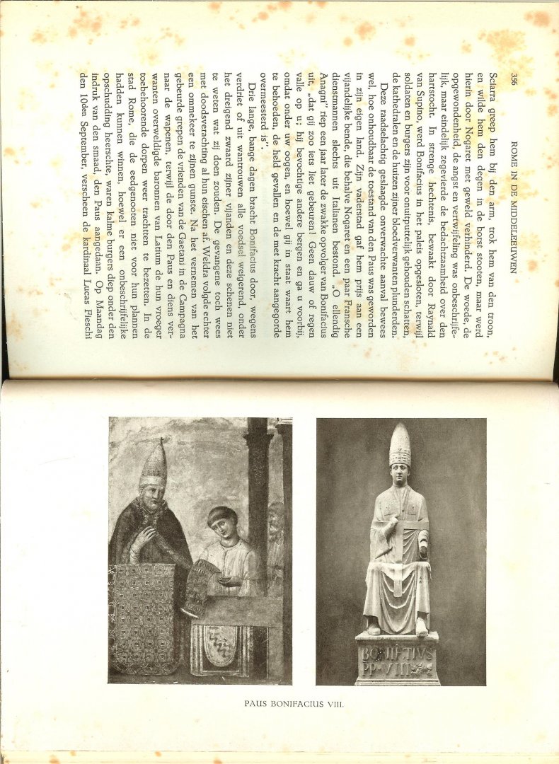 Gregorovius, Ferdinand  ..  Vrij vertaald door P. Kat pzn - Rome in de middeleeuwen tweede deel