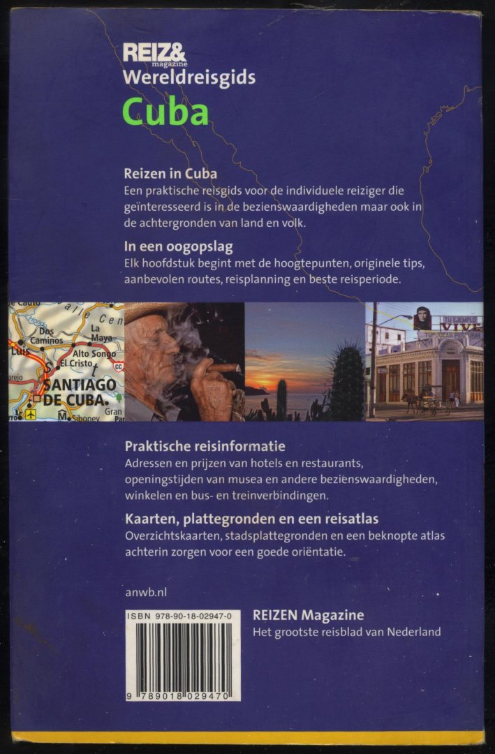 Munderloh, Anke - Langenbrinck, Ulli - Cuba - ANWB Reiz& magazine Wereldreisgids