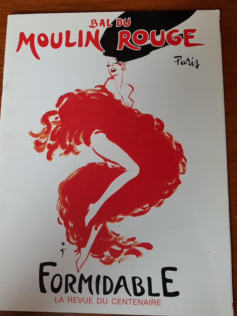 Redactie - Bal du Moulin Rouge Paris - Formidable, la revue du centenaire Programma- en fotoboek